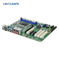 Carte mère industrielle Linkleaps H420E avec chipset prenant en charge les processeurs Intel de 10e et 11e génération I9 I7 I5 I3 avec SSD M.2, 6 ports COM, double LAN GbE, 6 ports USB 3.2