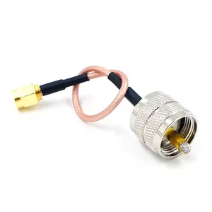 الشركة المصنعة pluhf المكونات الذكور إلى SMA ذكر المكونات محول هوائي المكونات <span class=keywords><strong>pl</strong></span> 258 RG316 ضفيرة وصلة وصلة كابل التجمع - Product Image 3