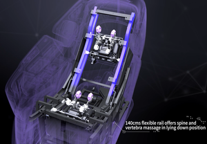 Dual-Core 6D Flexibler Zero-Gravity Ganzkörper-Shiatsu-Massagesessel mit Bluetooth – Luxuriöser Komfort für Büro und Zuhause 2025 - Product Image 3