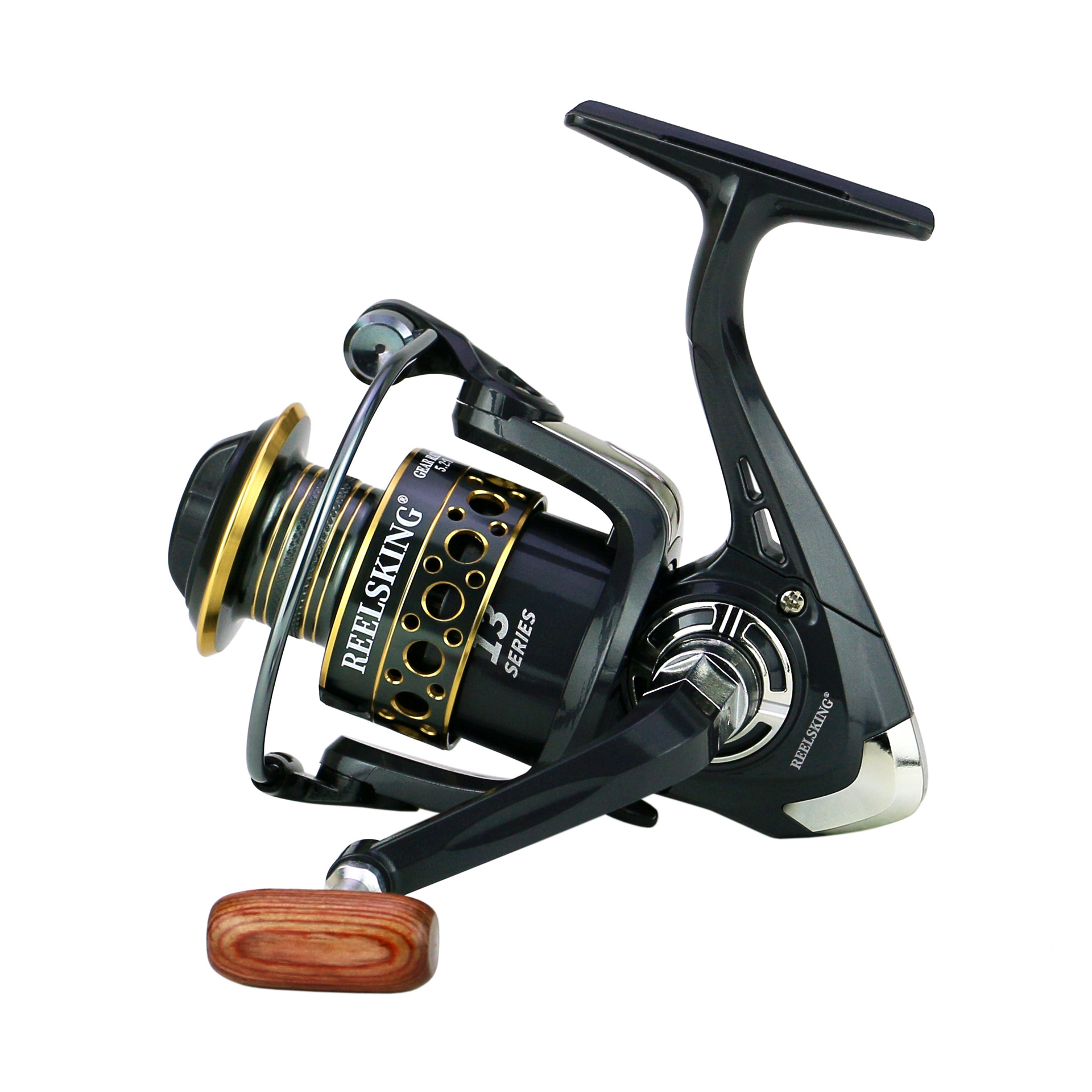 Acheter BEARKING marque nouveauté moulinet de pêche en eau salée filature 1000-6000 9 + 1BB 5.2:1 moulinet étanche Max Drag 12KG