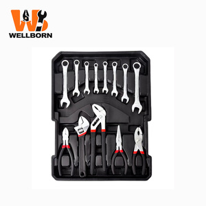 Cassetta degli Attrezzi Portatile Multifunzionale, Set di Utensili Manuali Impermeabili in Metallo, Personalizzabile OEM per Riparazioni <span class=keywords><strong>Auto</strong></span> - Product Image 3