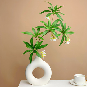 Muyu Chronicles – arrangement de fleurs artificielles en soie, fleurs en vase pour la décoration de la maison et du bureau, accessoires de photographie - Product Image 3