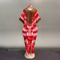 Nouvelle Robe Abaya Musulmane Africaine pour Femme, Tendance, Grande Taille, Ample, Décontractée, Imprimée, Diamants Étincelants, Élégante, Style Moyen-Oriental