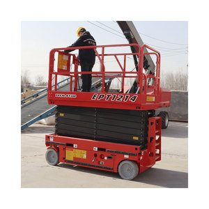 Plataforma Elevadora Móvil Hidráulica <span class=keywords><strong>de</strong></span> Tijera Eléctrica Autopropulsada Directa <span class=keywords><strong>de</strong></span> Fábrica con Servicio Personalizado - Product Image 3