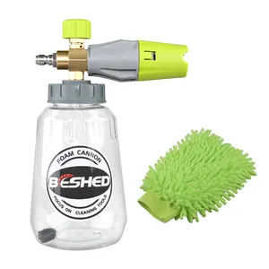 Beshed 4000psi áp lực cao xe chi tiết làm sạch bọt pháo Phun Tuyết bọt Lance