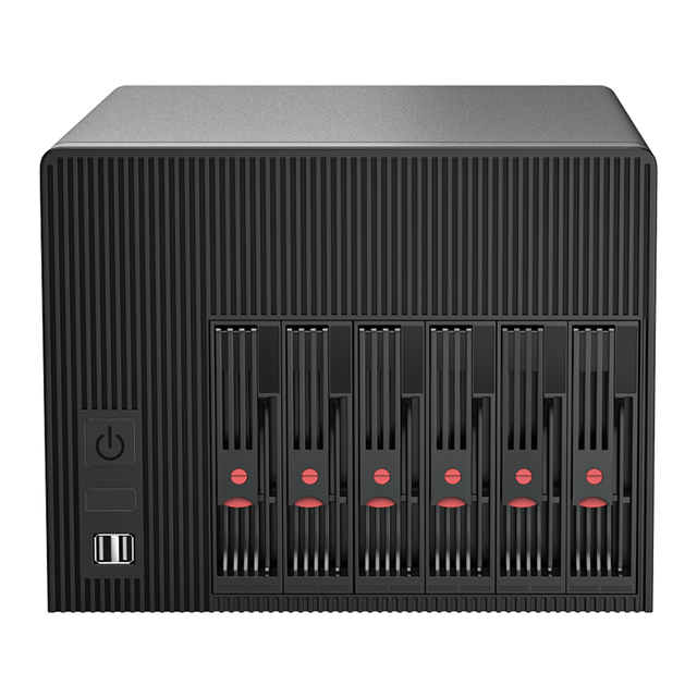 BKHD New NAS 6 BAY 4*LAN 2.5G 2*DDR5 2*M.2 6*SATA 1*PCIe X4 B760 I3/I5/I7/I9 Network Server Appliances Pfsense Linux Wins