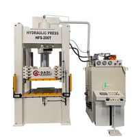Presse hydraulique à cadre droit 200T pour le formage et l'estampage de pièces métalliques, machine de fabrication de pièces automobiles