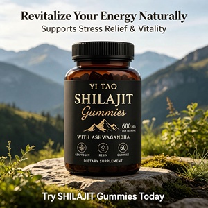 Gomitas de Shilajit del Himalaya de Marca Privada/OEM/ODM, Suplemento Antioxidante para la Salud Inmunológica, MOQ Bajo de 50 Piezas - Product Image 2