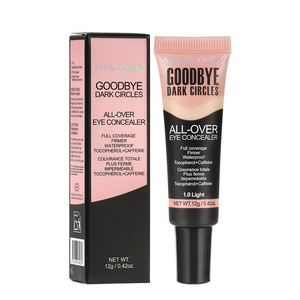 Stylo liquide waterproof anti-adhésif à couvrance totale, crème naturelle pour le maquillage du visage, couvre les cernes et les imperfections d'acné - Product Image 1