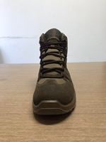 Bottes marron pour homme Chaussures de randonnée italiennes confortables Fabriquées en Perou Chaussures de sécurité imperméables pour la saison automne-hiver