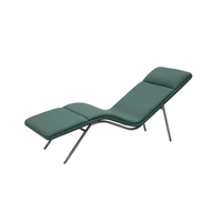 Fauteuil de repos haut de gamme pour hôpitaux et salons d'aéroports - Siège inclinable ergonomique avec revêtement antibactérien