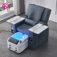 Nouveauté - Équipement de salon de beauté de haute qualité - Chaise de pédicure verte - Massage électrique - Spa pour les pieds - Chaise de manucure pour salon de manucure