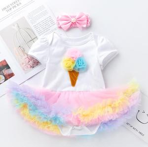 Tutu de ballet classique pour enfant, jupe-combinaison pour bébé, ensemble deux pièces, tutus pour filles, robe de tutu pour le premier anniversaire de bébé - Product Image 5