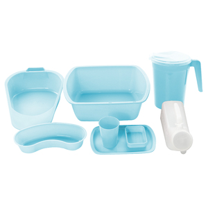 Combine Packs <strong>Hospital</strong> Plastic Admission Kit Cup Soap Dish PP <strong>Tray</strong> Wash Basin Combination Sets Urinal - Product Image 2