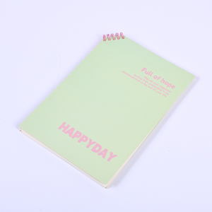 Màu sắc cao B5 Loose-Leaf máy tính xách tay cho sinh viên mới vát góc lật thư mục cuộn dây cuốn sách đơn giản xoắn ốc cuốn sách tay - Product Image 2