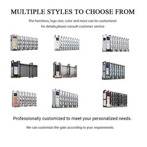 מודרני אוטומטי הזזה קיפול גדר מתקפל למבנים תעשייתיים כתם פלדה עבור וילות/דירות - Product Image 4