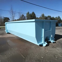 Conteneur à déchets robuste avec tri des déchets et utilisation facile pour la construction et la gestion des déchets