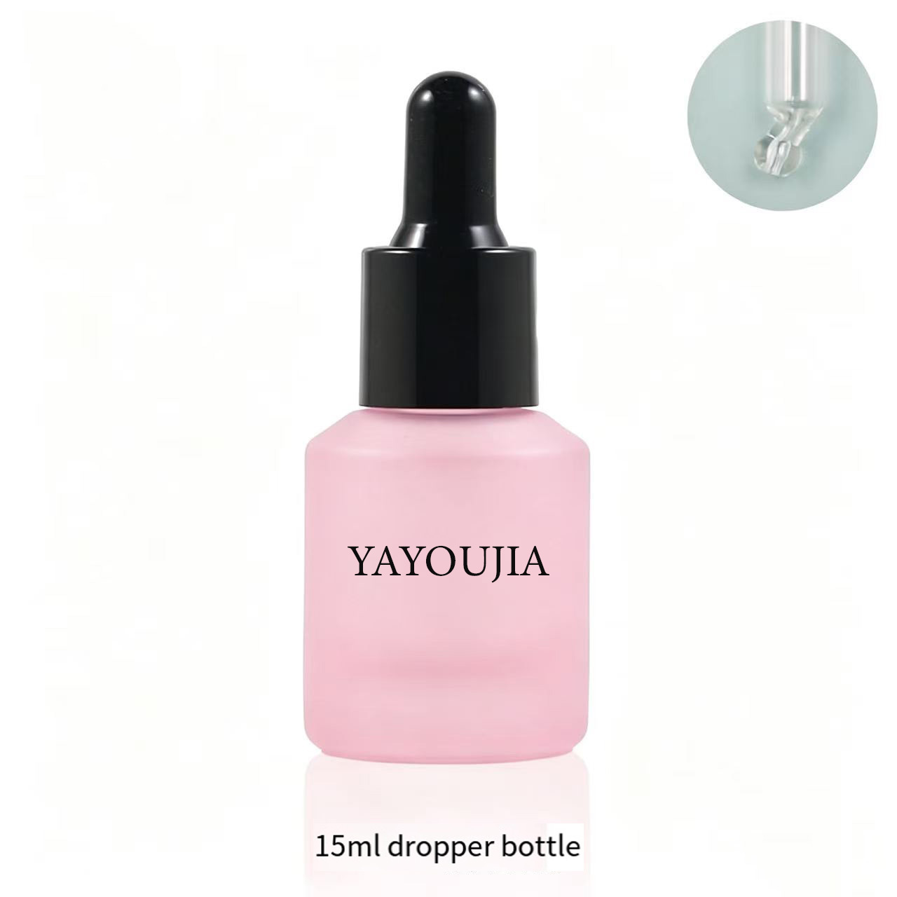 Pink matte bottle body