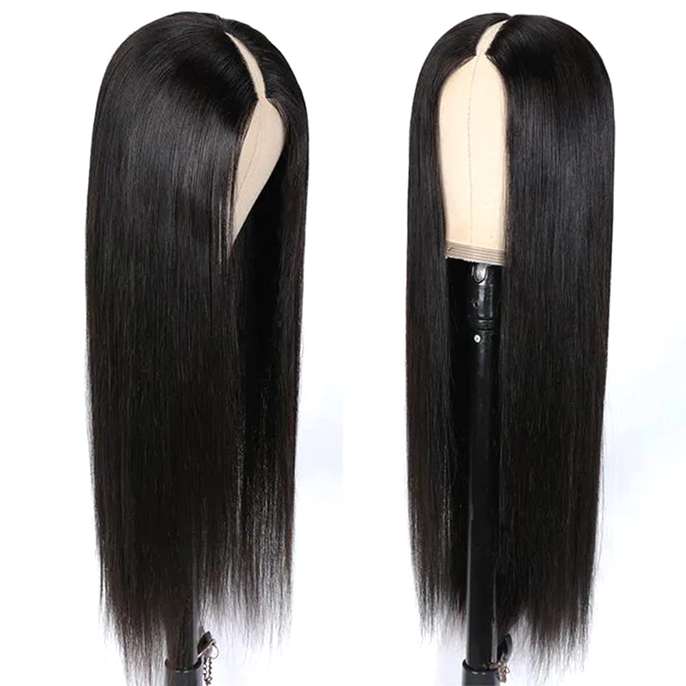 V Part U-Part Wig