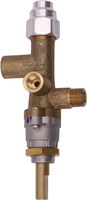 Kit de sécurité en laiton pour foyer au propane, avec soupape de commande principale, pour chauffage extérieur, brûleur pilote, allumage et thermocouple anti-extinction de flamme