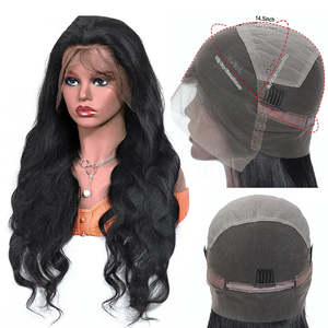 批发巴西头发透明全蕾丝假发，原始角质层对齐人发全蕾丝假发 - Product Image 4