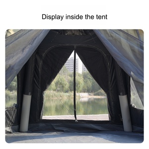 Tente de camping gonflable DAVY IT022 quatre saisons, double couche, protection UV, imperméable, installation rapide, capacité 3-6 personnes - Product Image 3