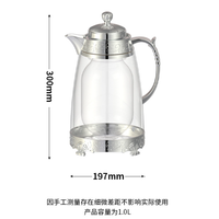 Bouteille isotherme commerciale bleue double paroi grande capacité en PC avec revêtement en verre, anti-rayures, pour café et eau – Vente chaude