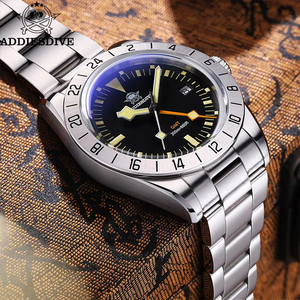 Addiesdive 2036, reloj <span class=keywords><strong>de</strong></span> <span class=keywords><strong>cuarzo</strong></span> para hombre, nuevo, a la moda, con correa <span class=keywords><strong>de</strong></span> acero inoxidable, luminoso, <span class=keywords><strong>movimiento</strong></span> <span class=keywords><strong>suizo</strong></span> Ronda, reloj <span class=keywords><strong>de</strong></span> buceo resistente al agua hasta 200M - Product Image 4