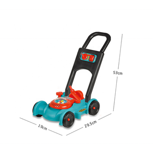 Hot Sale Electric Plastic Hat Toddler Preschool Pretend Outdoor Garden Game Play Tool Set Walker <strong>Lawn</strong> <strong>Mower</strong> <strong>Toy</strong> for Kids - Product Image 5