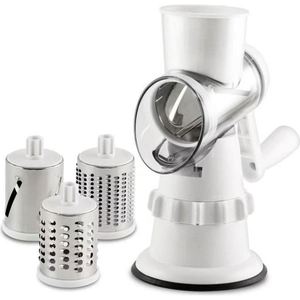 Hand Roller Multi-Functional Vegetable Cutter Round Rotary Cheese Grater Veggie <b>Potato</b> Chopper Fruit & Vegetable Slicer Tool - Product Image 1