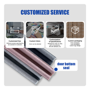 Bande de joint d'étanchéité pour bas de porte, anti-poussière en mousse, bloqueur de courant d'air pour porte coulissante, vente en gros d'usine - Product Image 4