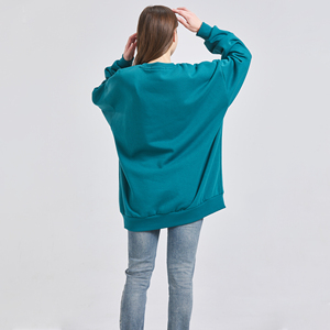 Sweat-shirts d'hiver colorés en polaire respirante et écologique pour femmes, à manches longues, col rond, personnalisables, style streetwear - Product Image 4