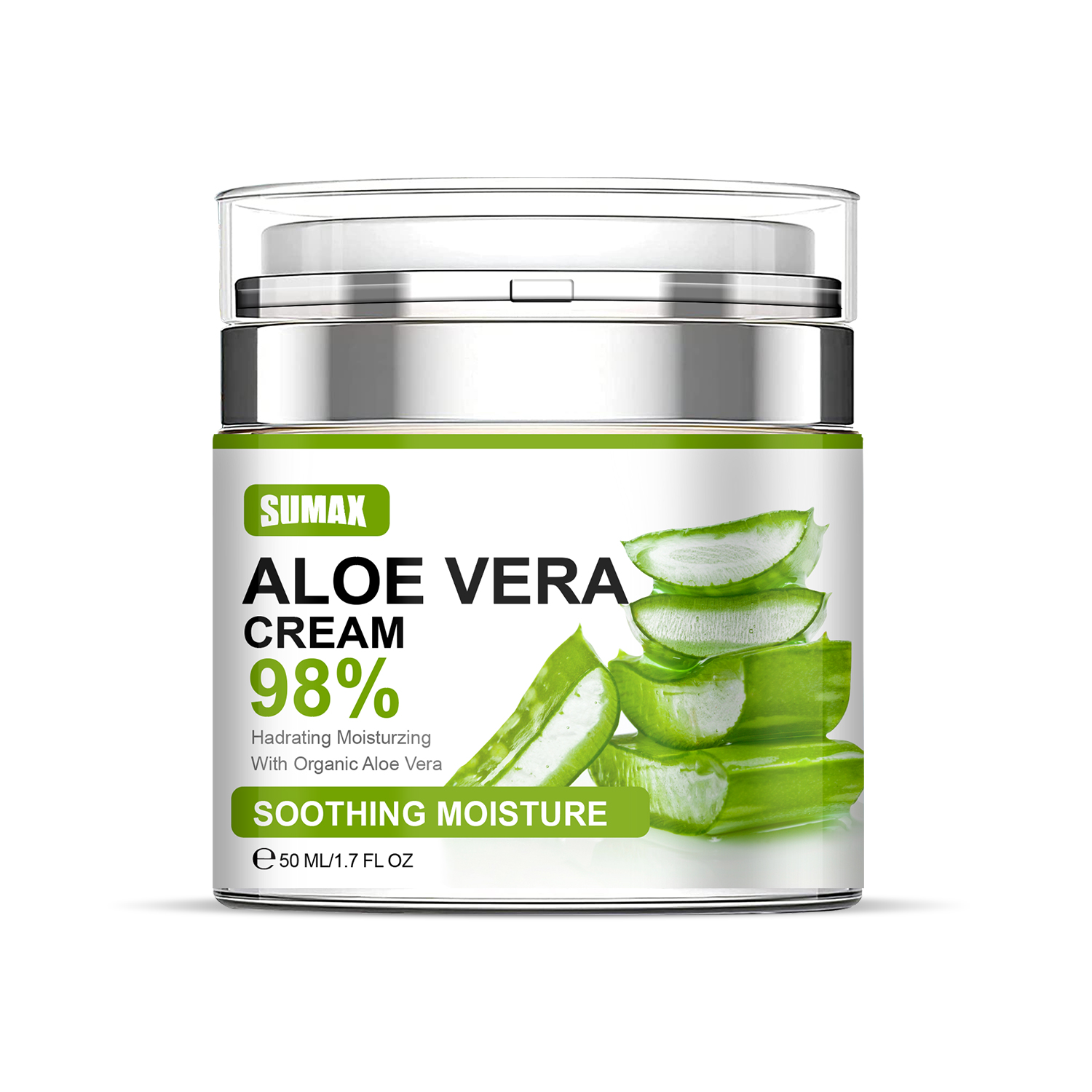 Sumax Beruhigende Aloe Vera Gesichtscreme fr empfindliche Haut 50ml