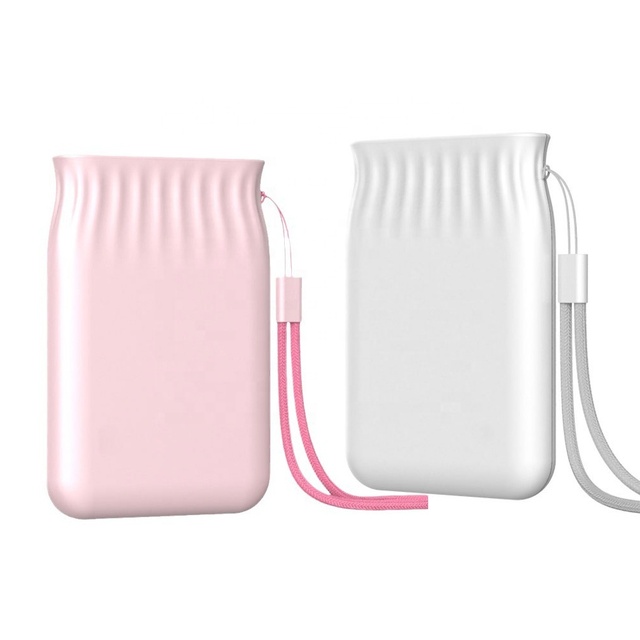 Hot Sale High Quality Cute Mini Power Bank Portable 5000Mah Power Bank With Lanyard
