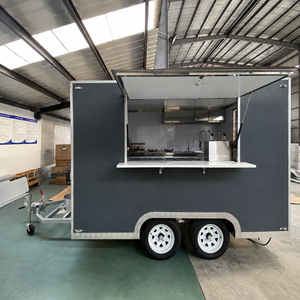 Food Truck, Rimorchio per Alimenti, Camion per Cibo con Cucina Completa, Furgone per Gelati Completamente Attrezzato - Product Image 5