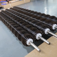 20-jarige fabrieksleverancier industriële nylon rolborstel voor groentewas, groothandelsprijs