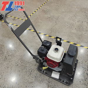 طريق واحد قابل للعكس يعمل بالبنزين والديزل اهتزازي أرضي Campting <span class=keywords><strong>Compactor</strong></span> لطريق الإسفلت والرمل - Product Image 2