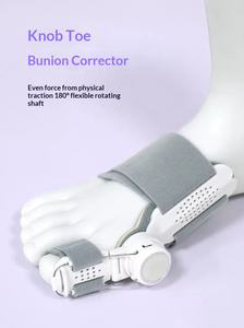 Ensemble de correction des orteils transfrontalier, orthèse réglable en gel de silicone pour orteils séparés, séparateur jour et <span class=keywords><strong>nuit</strong></span> GS-005 - Product Image 6