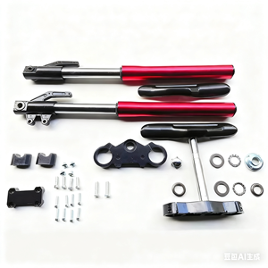 Ammortizzatore a Forcella Anteriore a Steli Rovesciati da 630MM per Moto da Motocross e Pit Bike Cinesi Apollo CRF Sistemi di Telaio - Product Image 1