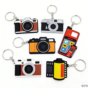QYS <b>Custom</b> Logo Soft PVC Rubber Keychain 3D <b>Key</b> <b>Ring</b> <b>Key</b> Fob Promotional Business Gift - Product Image 4