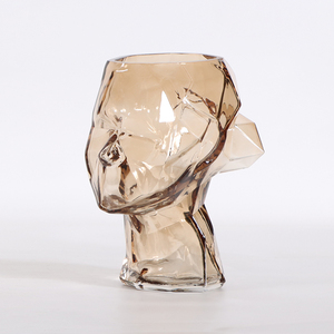 <span class=keywords><strong>Vase</strong></span> <span class=keywords><strong>en</strong></span> verre <span class=keywords><strong>de</strong></span> <span class=keywords><strong>forme</strong></span> géométrique à la mode décoration <span class=keywords><strong>de</strong></span> la maison personnalisé créatif homme femme garçon visage humain <span class=keywords><strong>en</strong></span> <span class=keywords><strong>forme</strong></span> <span class=keywords><strong>de</strong></span> conception <span class=keywords><strong>Vase</strong></span> <span class=keywords><strong>en</strong></span> verre - Product Image 3