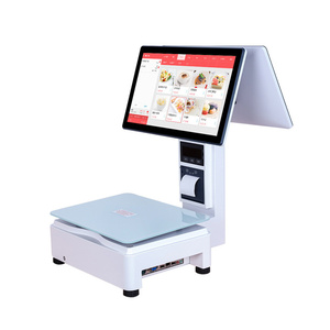 Ai có trọng lượng quy mô POS siêu thị thông minh tất cả trong một hệ thống POS với máy in nhiệt máy quét mã vạch - Product Image 6