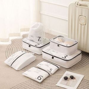 Nouvel ensemble de 7 sacs de rangement étanches grande capacité pour voyages d'affaires - Product Image 4