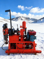 Foreuse hydraulique portable diesel GY 200, profondeur de forage 200 m, diamètre de forage mobile 140 mm, multifonctionnelle