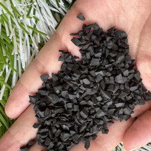 Ondo Granulés de caoutchouc SBR recyclés noirs avec une bonne élasticité et une forte perméabilité à l'eau pour <span class=keywords><strong>gazon</strong></span> <span class=keywords><strong>artificiel</strong></span> intercalaire de football - Product Image 3