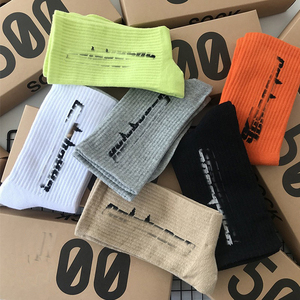 Chaussettes en coton style américain pour hommes, femmes et couples, sportives, anti-frottement, personnalisables avec logo imprimé, décontractées, printemps-été - Product Image 5