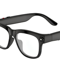 Lunettes Intelligentes IA avec Caméra, Audio Bluetooth, Traduction, Reconnaissance d'Objets, Enregistreur Portable pour Voyages d'Affaires