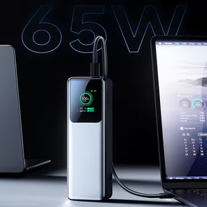 뜨거운 판매 PD100W 휴대용 디지털 디스플레이 전원 은행 노트북 20000mAh LI-폴리머 배터리 고속 충전 장치 모바일 전원 - Product Image 3