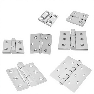 Stainless Steel Marine Hinge 60 65 75 76 100 Square Heavy Duty Industrial Fixed Door Leaf Replacement Repair - Product Image 2