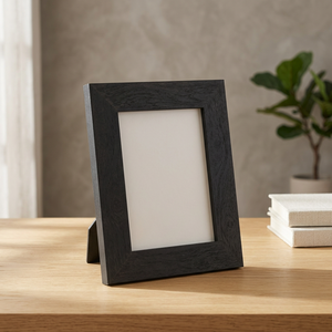 Aqdus Saleem Mango Wood Ebonized Black Photo <b>Frame</b> 40x3x30 cm Rectangular Wall <b>Mount</b> Handmade Lightweight Wholesale | Home Decor - Product Image 3